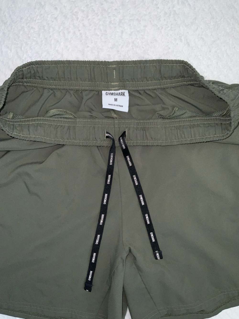 Gymshark Olive Green Arrival Athletic Shorts - Picture 4 of 9